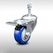 Service Caster 3.5 Inch SS Blue Polyurethane 3/8 Inch Threaded Stem Caster Total Lock Brake SCC-SSTSTTL20S3514-PPUB-BLUE-381615 - alternate 1